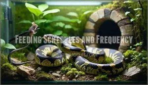 feeding schedules and frequency