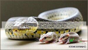 feeding smaller prey