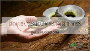 food rewards and trust building