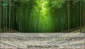 forest floor and understory characteristics