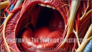 function of the superior constrictor