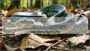 fungal infection in snake scales