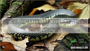 fungal infection in snake scales and conservation