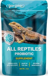 Gargeer Reptile Probiotics. Improve Appetite, B0B7RZLMNF