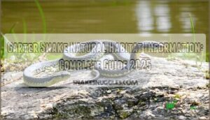 garter snake natural habitat information