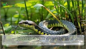 garter snake subspecies