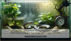 gopher snake humidity needs
