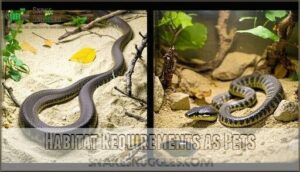 habitat requirements as pets