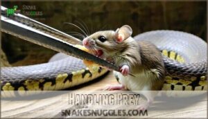 handling prey