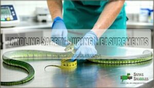 handling safety during measurements