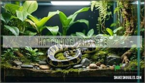 hatchling tank size
