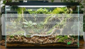 healthy snake habitat tips