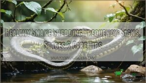 healthy snake shedding frequency