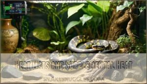 heat mats and supplemental heat