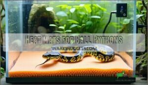 heat mats for ball pythons