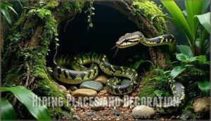 hiding places and decoration