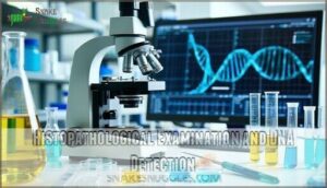 histopathological examination and dna detection