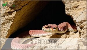 hot summers