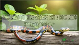 how long do milk snakes get and how long it takes to grow
