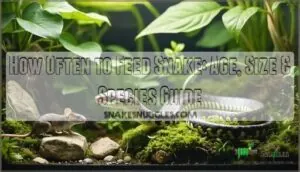 how often to feed snake how often to feed snake