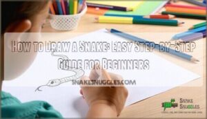 how to a draw a snake