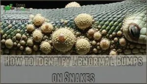 how to identify abnormal bumps on snakes how to identify abnormal bumps on snakes