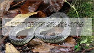 how to identify emerging snakes