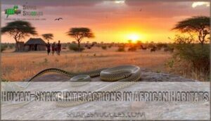 human-snake interactions in african habitats