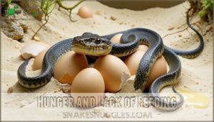 hunger and lack of feeding