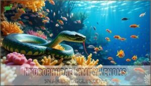 hydrophiidae family venoms