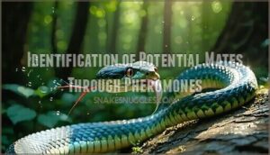 identification of potential mates through pheromones