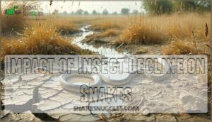 impact of insect decline on snakes