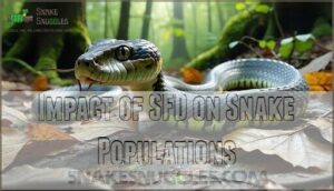 impact of sfd on snake populations