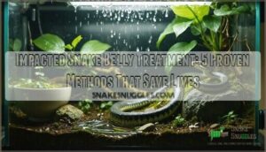 impacted snake belly treatment