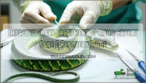 impacted snake treatment options