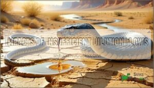 impacts of insufficient dilution flows