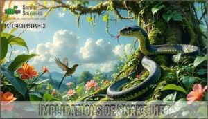 implications of snake diet