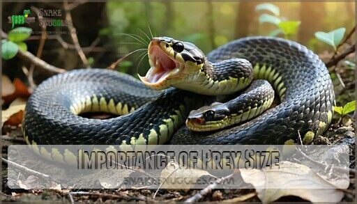 Stunning Snake Prey Item Size For Herbivores image