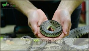 inadequate support