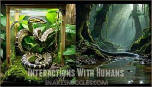 interactions with humans
