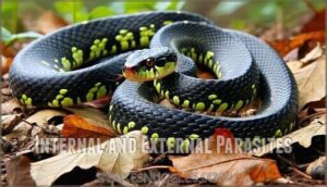 internal and external parasites
