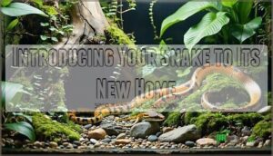introducing your snake to its new home