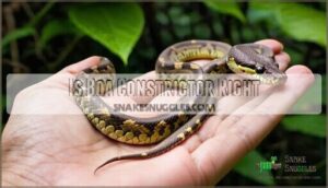 is boa constrictor right