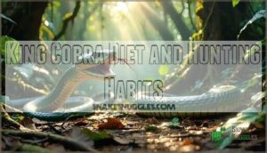 king cobra diet and hunting habits