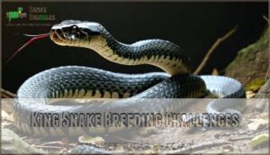 king snake breeding challenges