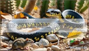 king snake predator-prey dynamics