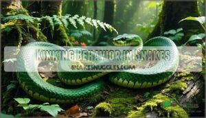 kinking behavior in snakes