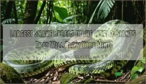 largest snake breeds in the world largest snake breeds in the world
