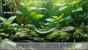living with a kinked snake