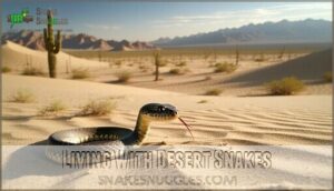 living with desert snakes